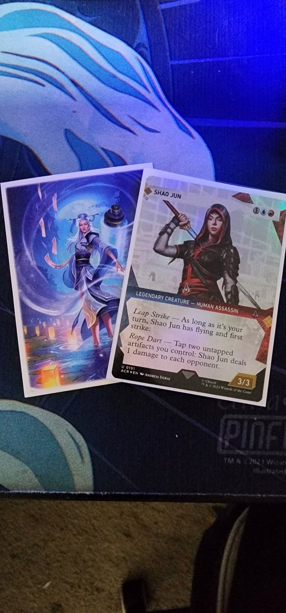 Pick out these sleeves for my Shao Jun deck, thoughts?

I think it looks good for it.