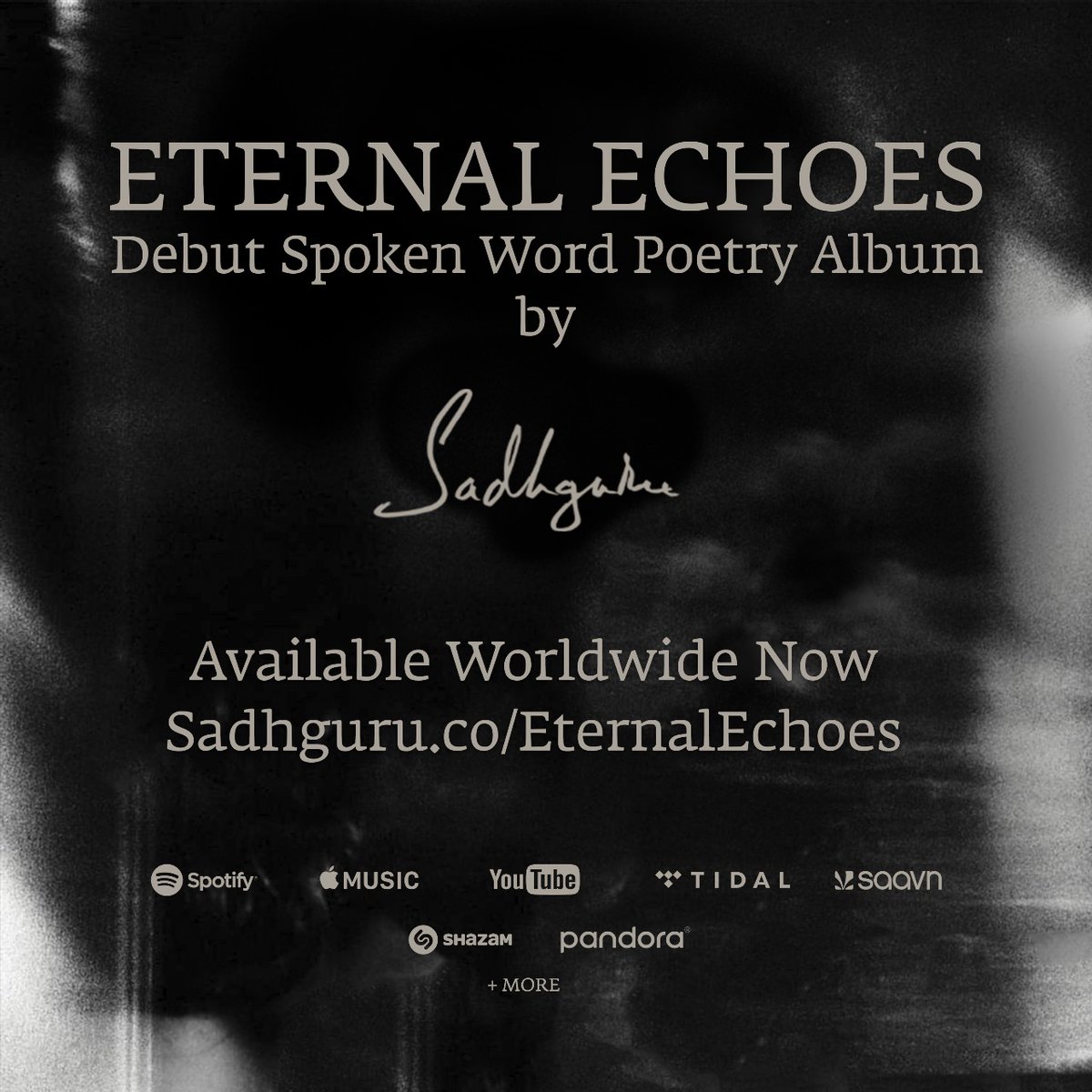 SophiaSaveSoil's tweet photo. The depth of @SadhguruJV's words in #EternalEchoes is truly mesmerizing. A spiritual journey through poetry. 🌌 
Listen here: https://t.co/RCEUAflSeE https://t.co/gDOP0OnpHq
