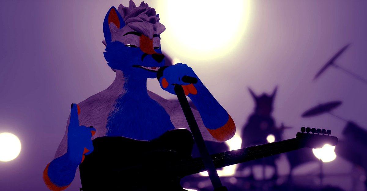 FitchieFox's tweet photo. Any of you play VRChat and wanna be in a Music Video? https://t.co/6SMsIBFB63