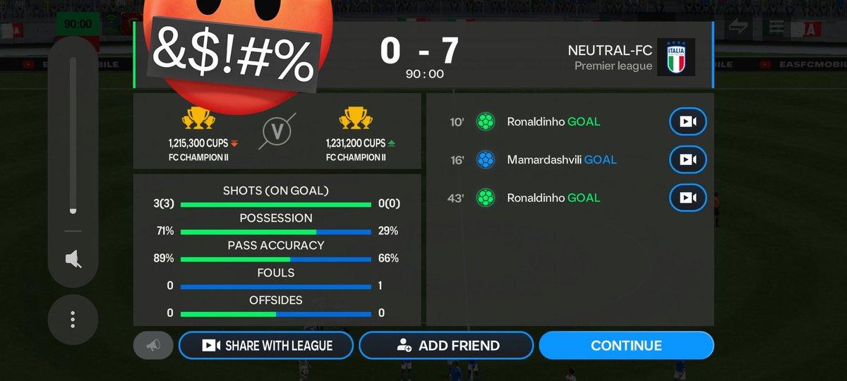 blaccsparrow's tweet photo. @EASFCMOBILE When will you guys do something about these shameless hackers!!   Please ban this one in particular. He has been hacking me for so long. Like wtf EA https://t.co/6FjlMRkzHr