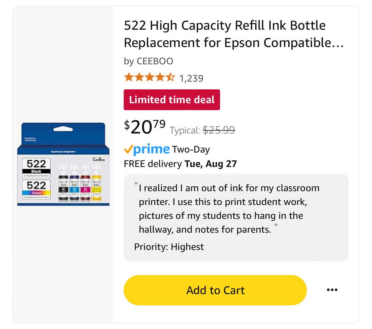 Ms. K 💜💙 #clearthelist tweet media