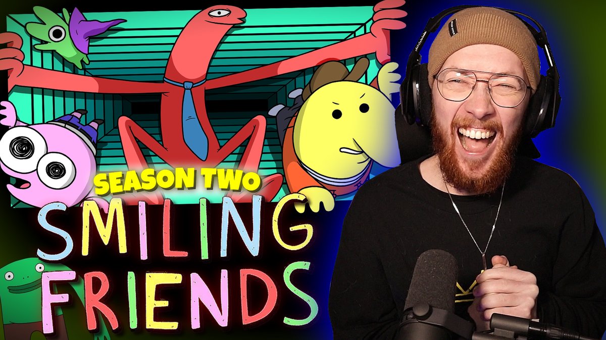 Watching SEASON 2 of *SMILING FRIENDS*
▶youtu.be/HHvHsXcS3dM 

rts &amp; favs appreciated 💖
#smilingfriends
