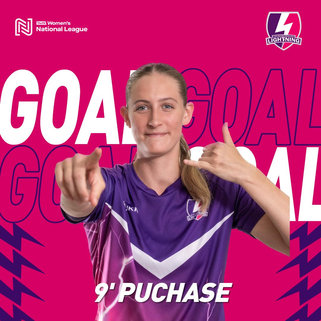 9' GOALLLL

Coutts cross finds Purchase makes it three in quick concession with a volley into the bottom right hand corner!

Lightning ⚡️ 3-0 ⚫️ Notts County