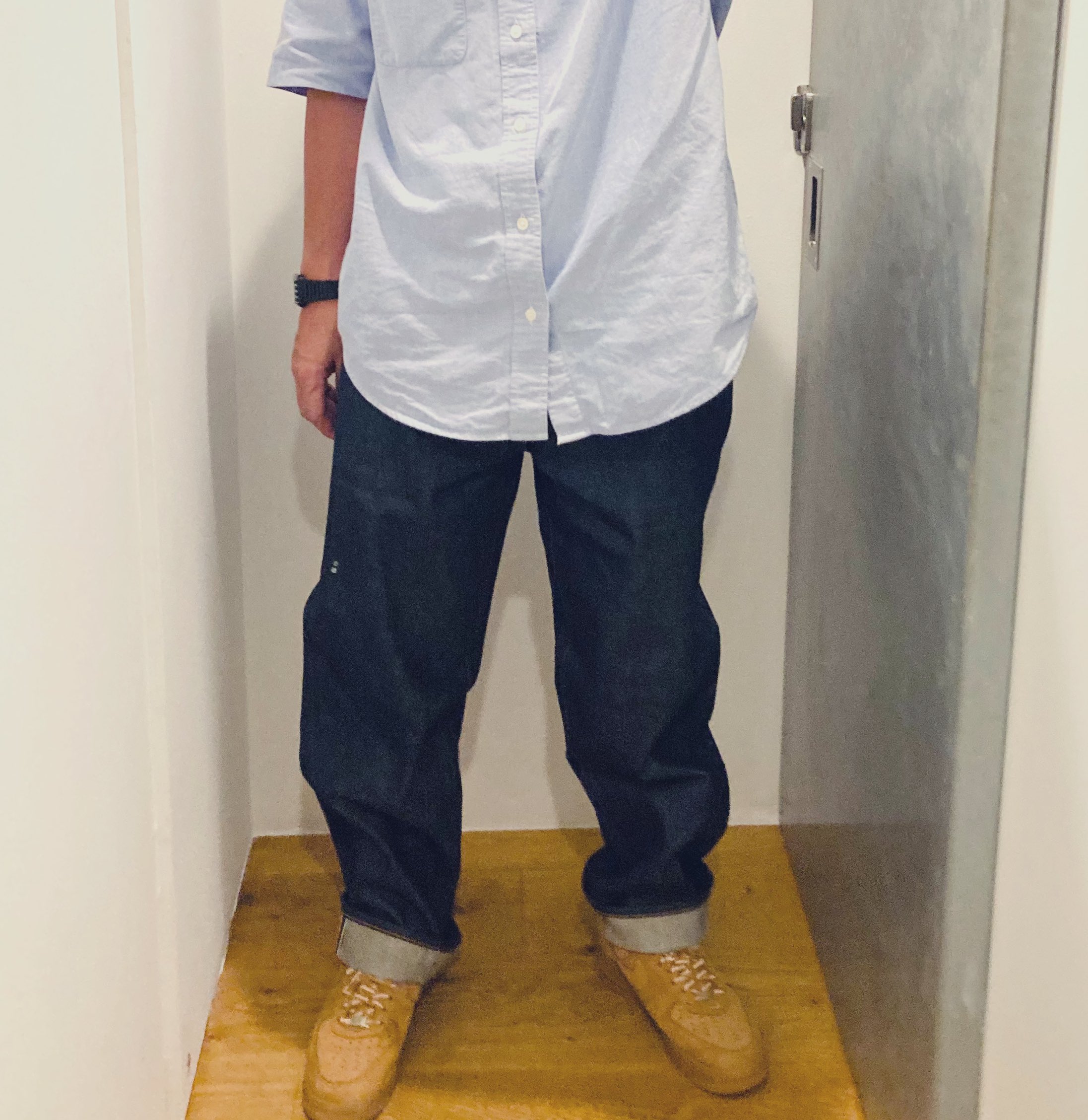 Supreme Rigid Loose Fit Selvedge Jean (FW24) - $188