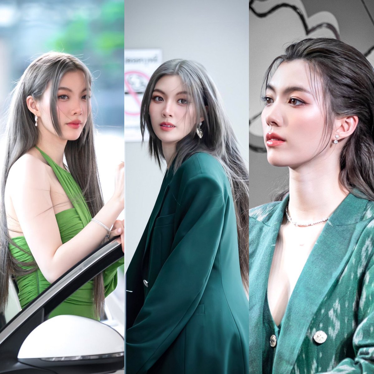 no but i'm truly grateful for the stylist for putting orm in green bcs THATS her color now