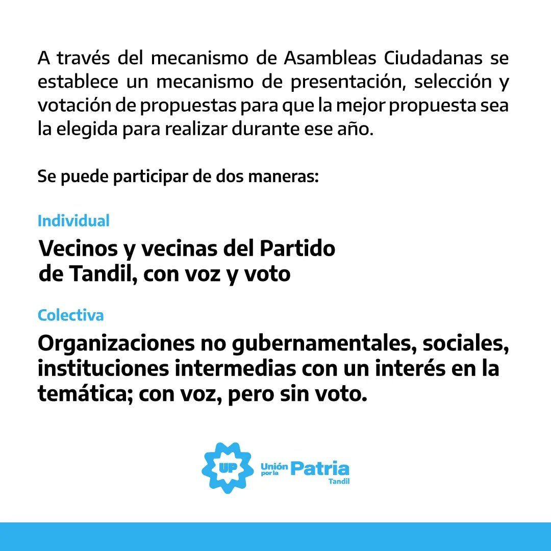 Fuerza Patria Tandil tweet media