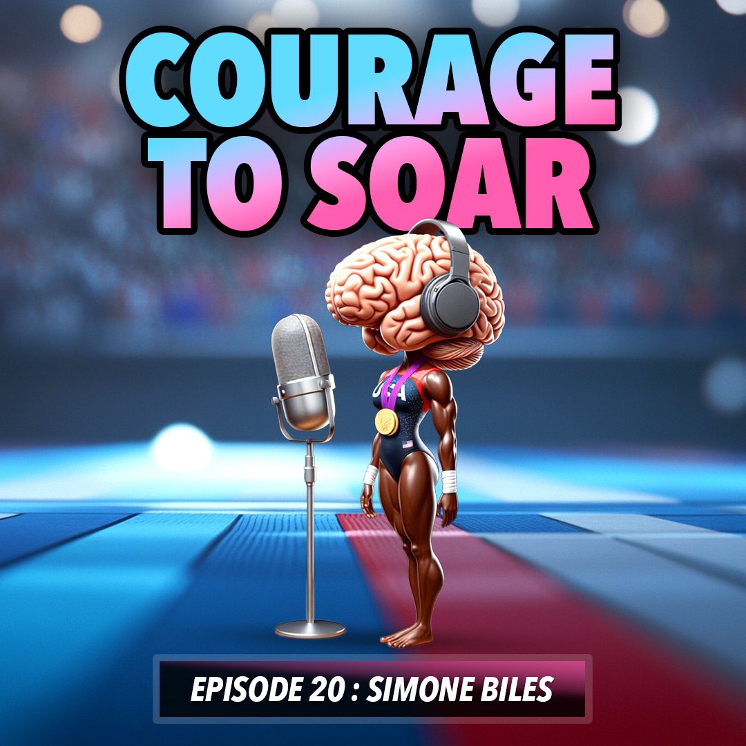 E20 of Performers 🎙️ is out NOW

The amazing journey of <a href="/Simone_Biles/">Simone Biles</a> 🥇🤸🏾from her great book Courage to Soar! 

In this episode you will:

1) Learn how to transform adversity into a source of strength
2) Gain insights into developing a fearless mindset
3) Unlock the importance