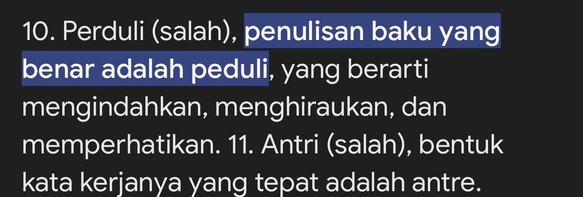 akiraputu's tweet photo. @alyadjohan Mba, saya dari kemarin gatel banget, dari pas Mba reply di komen tiktok juga. Agak OCD soalnya sama EYD. Apalagi mba di atas bilang mau coba ‘educate’ orang2 nih. Gini loh mba, yang bener tuh PEDULI mba bukan PERDULI 🙏🙏🙏 https://t.co/tjzhCsFxSu