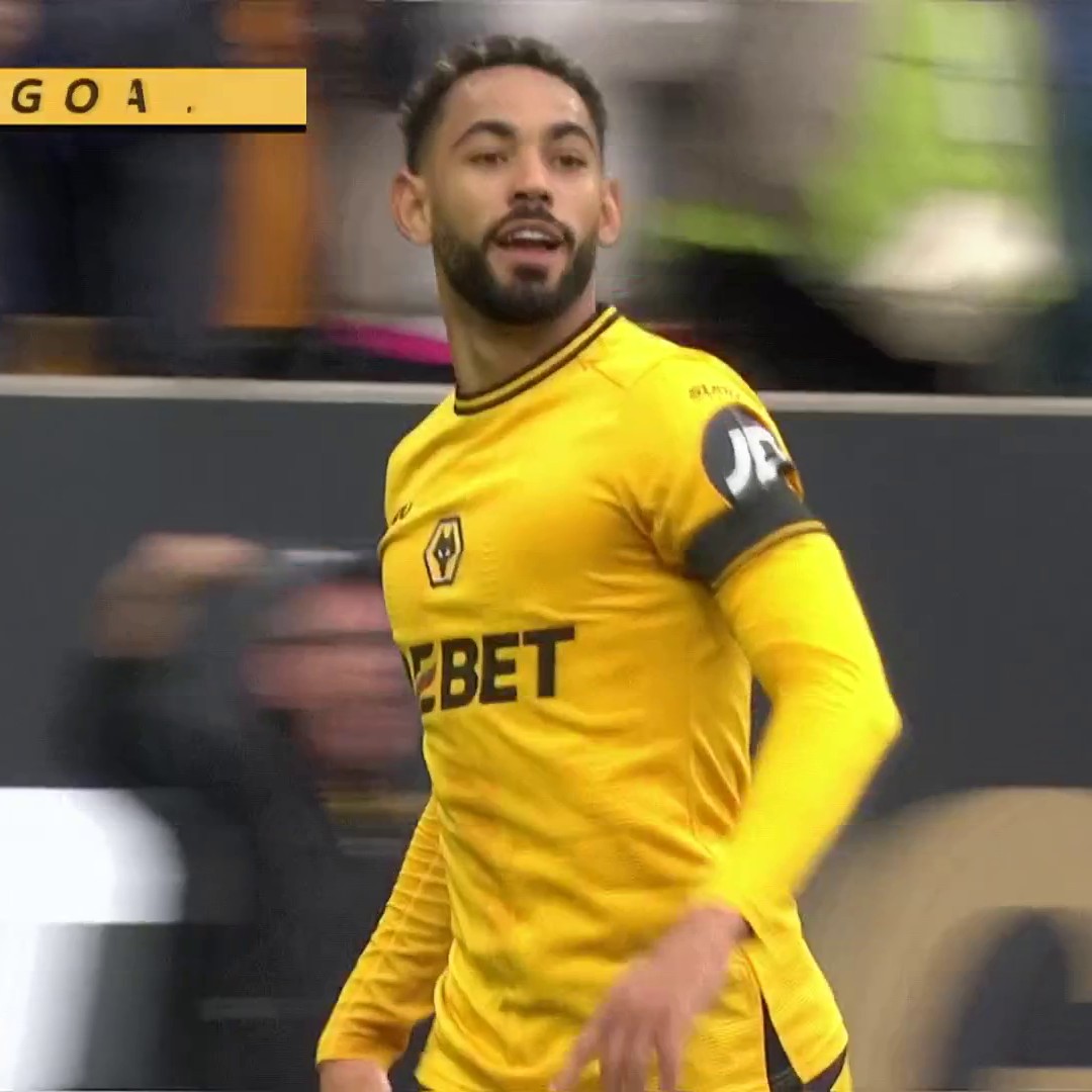 A lovely finish from Matheus Cunha brings Wolves level with Chelsea. 🔥📺 Peacock