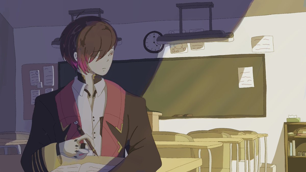 Ken_K3n_'s tweet photo. I had the absolute honor of participating in this project as an artist! Thank you to the villions and of course, Kaichou, for inspiring me ❤️ I never would've imagined doing such things 2 years ago, so thank you from the bottom of my heart ❤️  EAT CAKE!!!! #LouVerGallery https://t.co/xvct0Xkl17