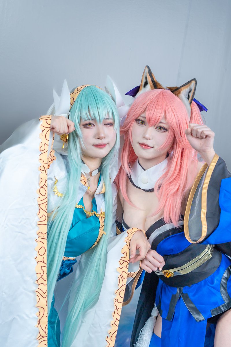 2024.08.25  일러페스타 in SETEC 
FGO X ZEN CREATIVE 부스 (재업!!)

Fate Grand Order 
키요히메 랜서: 쫑긋님(@_PikuPiku)
타마모노마에: 시루님 (@siru_0207 )

사진한장 빼먹어서 재업로드 합니다 ㅠㅠㅠ
#rzcos #FGO #FGO好きと繋がりたい #Cosplay https://t.co/URQYnVNknH