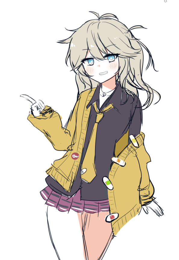 「息抜きに描いてたつむぎちゃん 」|木屑@デザフェスvol.57【両日 G-141】東京ビッグサイト南ホール 5/20-21のイラスト