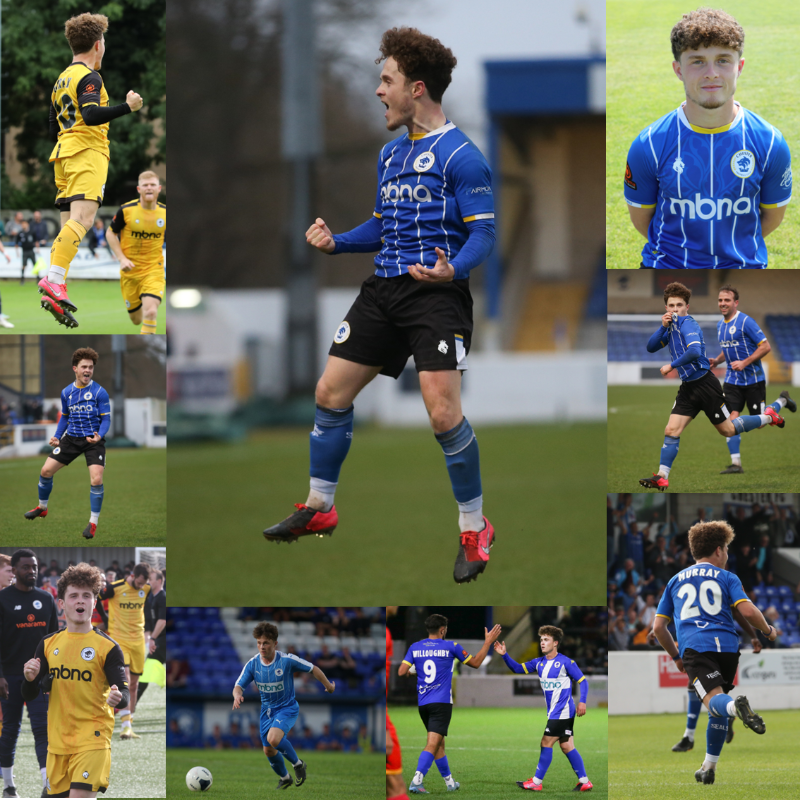 ChesterFC's tweet photo. 𝗜𝗠𝟮𝟬. 𝟭𝟬𝟬. 💙

@iwanmurray5 made it a 𝗰𝗲𝗻𝘁𝘂𝗿𝘆 of #ChesterFC appearances yesterday! 🙌

#AllOfUs | #MagicMurray 🪄