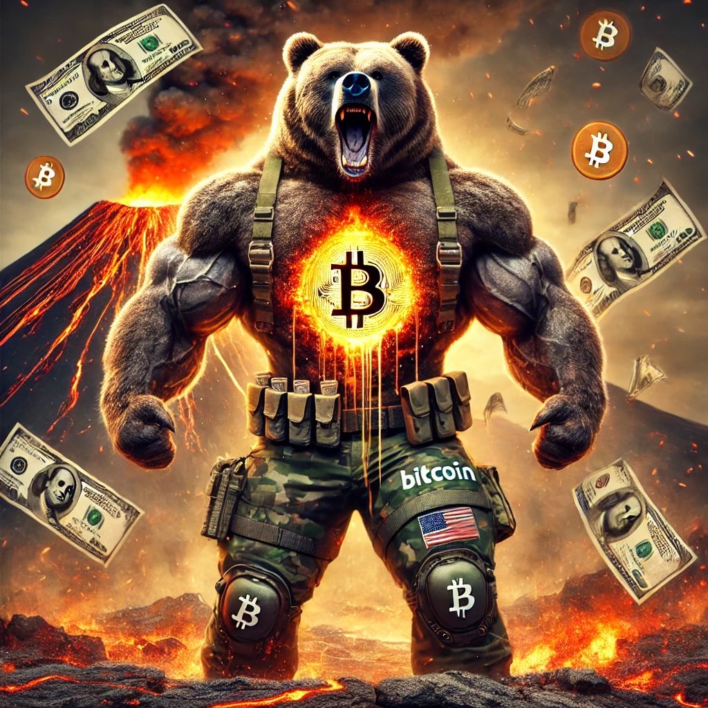 GrizzlyBitcoins's tweet photo. #Bitcoin #EndTheFED 
The evolution of a ₿itcoin bear: https://t.co/njEpb7sCW5