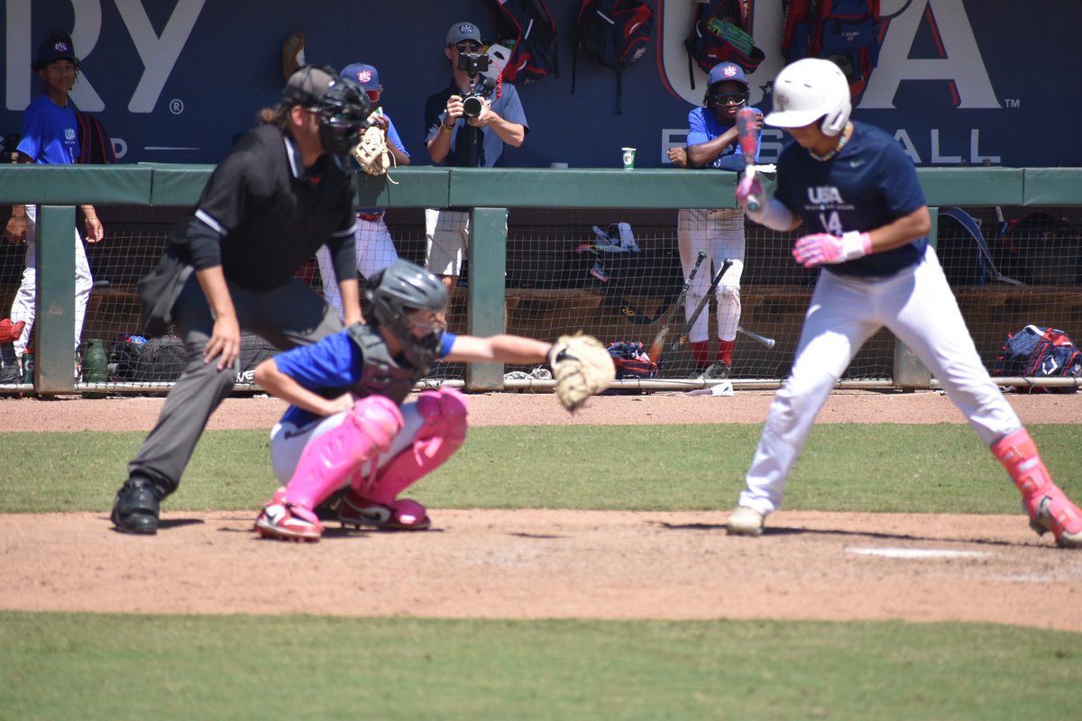 Thank you <a href="/USABaseball/">USA Baseball</a> <a href="/SouthNTIS/">South Region NTIS USA Baseball</a> for the opportunity to play this weekend! Great experience! Now time to put my head down and get back to work! <a href="/TheCanesSW/">Canes Southwest</a>