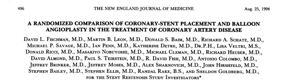 Michael Savage (@docsavagetju) on Twitter photo 30 yrs ago today STRESS & BENESTENT RCT pub <a href="/NEJM/">NEJM</a> Great to be part of this revolution in #Cardiology <a href="/fischman_david/">David L. Fischman</a> <a href="/JWMoses/">Dr. Jeffrey W. Moses</a> <a href="/djc795/">David J. Cohen, MD, MSc</a> <a href="/GreggWStone/">Gregg W. Stone MD</a> <a href="/Drroxmehran/">Dr Roxana Mehran</a> <a href="/mirvatalasnag/">MIЯVΛƬ #IC</a> <a href="/mmamas1973/">Mamas A. Mamas</a> <a href="/DLBHATTMD/">Dr. Deepak L. Bhatt</a> <a href="/SVRaoMD/">Sunil V. Rao</a> <a href="/jgranadacrf/">Juan F. Granada</a> <a href="/BavariaMd/">Joe Bavaria, MD</a> <a href="/TCTMD/">TCTMD</a> #CardioTwitter nejm.org/doi/pdf/10.105… 30 yrs ago today STRESS & BENESTENT RCT pub <a href="/NEJM/">NEJM</a> Great to be part of this revolution in #Cardiology <a href="/fischman_david/">David L. Fischman</a> <a href="/JWMoses/">Dr. Jeffrey W. Moses</a> <a href="/djc795/">David J. Cohen, MD, MSc</a> <a href="/GreggWStone/">Gregg W. Stone MD</a> <a href="/Drroxmehran/">Dr Roxana Mehran</a> <a href="/mirvatalasnag/">MIЯVΛƬ #IC</a> <a href="/mmamas1973/">Mamas A. Mamas</a> <a href="/DLBHATTMD/">Dr. Deepak L. Bhatt</a> <a href="/SVRaoMD/">Sunil V. Rao</a> <a href="/jgranadacrf/">Juan F. Granada</a> <a href="/BavariaMd/">Joe Bavaria, MD</a> <a href="/TCTMD/">TCTMD</a> #CardioTwitter nejm.org/doi/pdf/10.105…