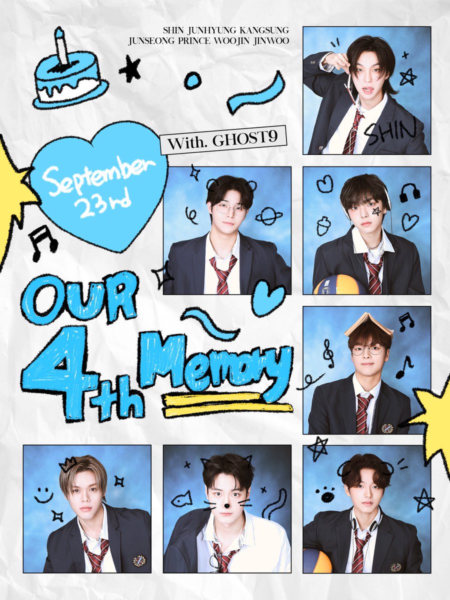 shzzangfan's tweet photo. :¨·.·¨:
 `·. Ｏｕｒ ４ｔｈ Ｍｅｍｏｒｙ

❥ 2024.09.23
❥ 로얄마카롱 신사점

#Our_4th_Memory
#고스트나인 #GHOST9 https://t.co/blu0qRDFrQ