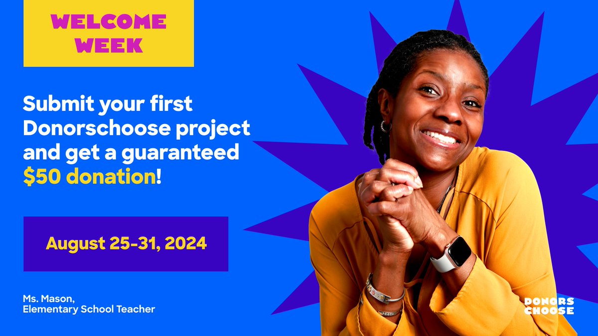 DonorsChoose tweet media