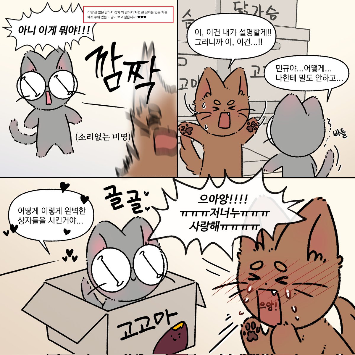상자 여섯개 사건
#민원 #미넌