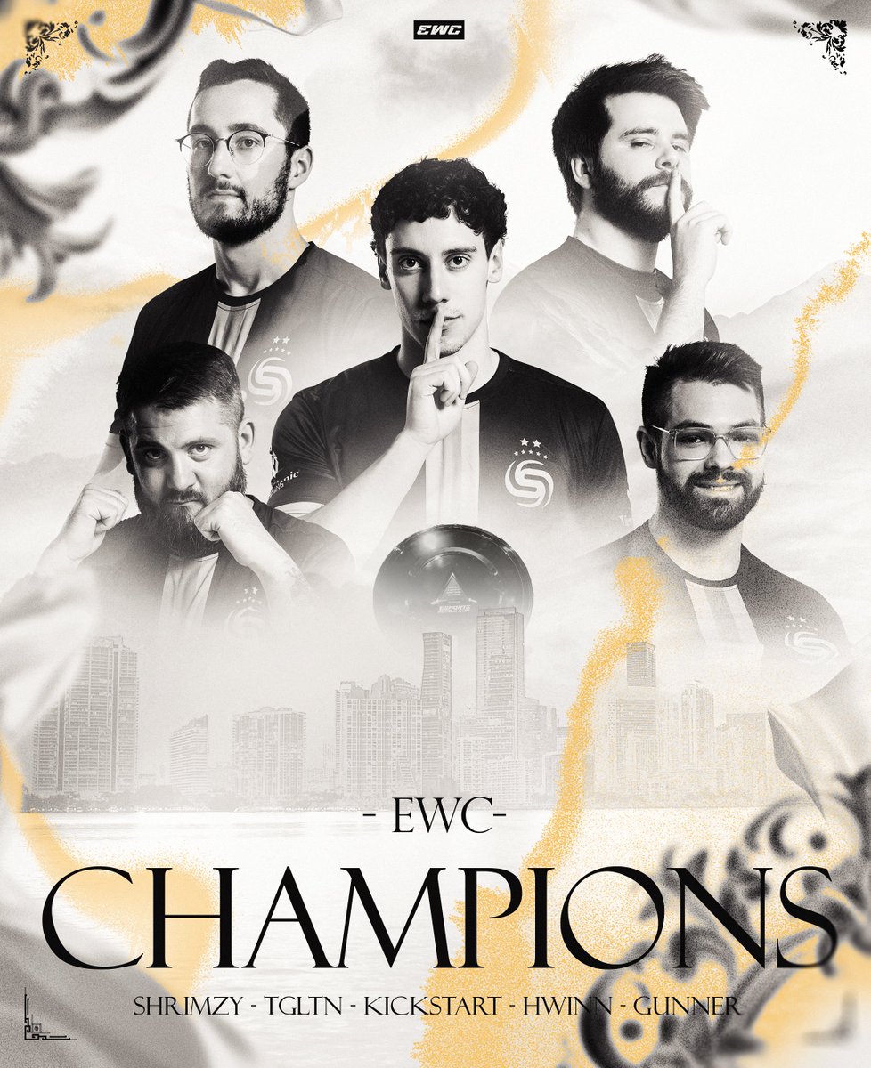 PUBG WORLD CHAMPIONS!! 🏆
 
🔹 <a href="/ShrimzyPUBg/">FLC Shrimzy</a> 
🔹 <a href="/tgltnPUBG/">FLC TGLTN</a> 
🔹 <a href="/KSnKickstart/">FLC Kickstart</a> 
🔹 <a href="/hwinnfps/">hwinn</a> 
🔹 <a href="/Owenusmc21/">FLC GUNNER</a> 

#EsportsWorldCup