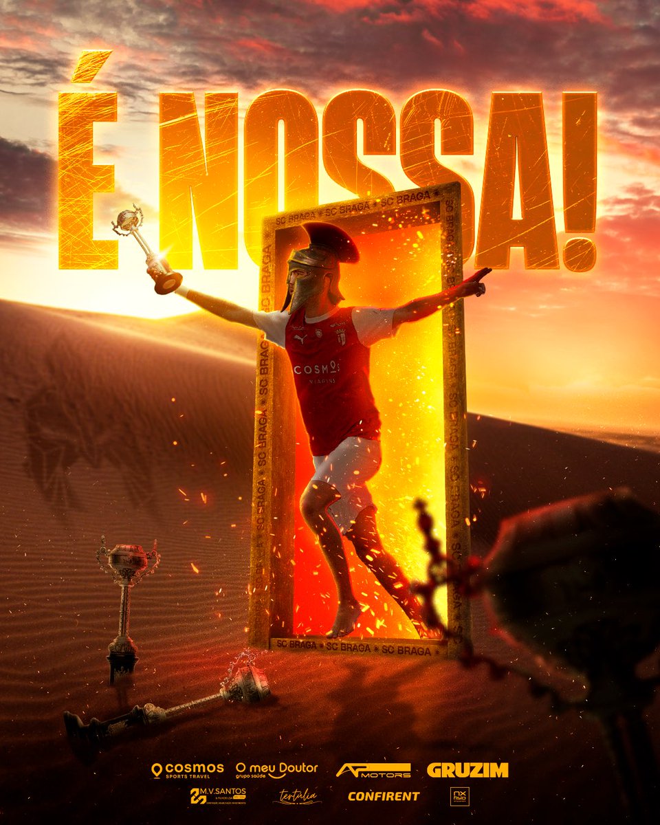 ... Só 𝗡𝗢𝗦𝗦𝗔! 🤩

Em cinco edições, o SC Braga continua a ser o único vencedor da 𝗧𝗮𝗰̧𝗮 𝗱𝗲 𝗣𝗼𝗿𝘁𝘂𝗴𝗮𝗹 🏆 de Futebol Praia! 🏝️

#PorMais