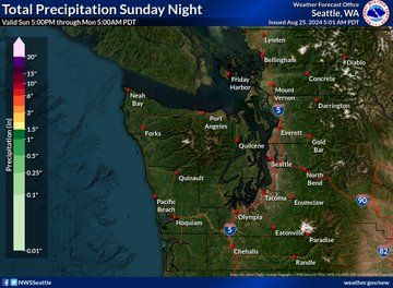 tin tức thời tiết Seattle Sau hai ngày ẩm ướt và lạnh lẽo