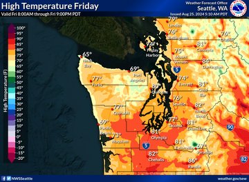tin tức thời tiết Seattle Sau hai ngày ẩm ướt và lạnh lẽo