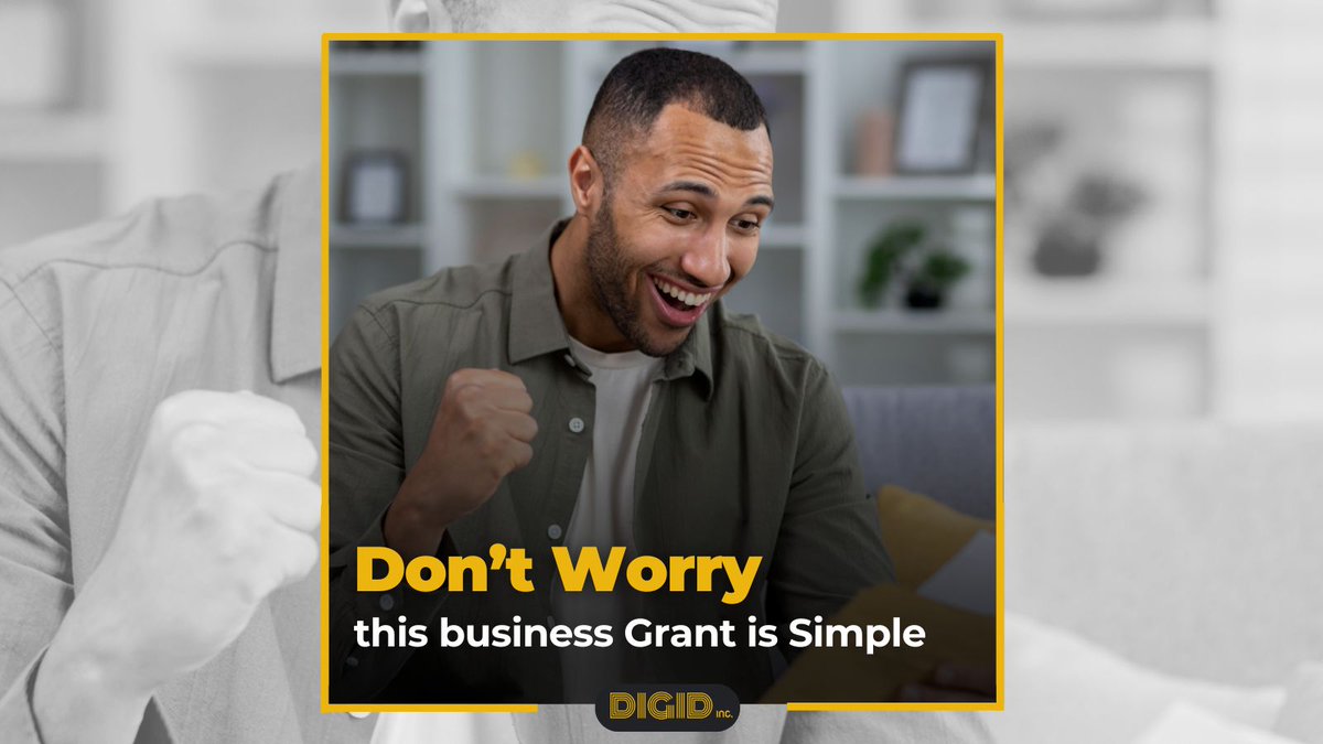DigidInc's tweet photo. Don't miss out on free money for your business!

https://t.co/Sx7OHaDxYf

The $2,400 Canadian grant is easy to apply for and can boost your online presence.  💵💎 

Myth: "Grants are hard to get." Reality: This one is simple & quick! ⏱️ 

Need help? Digid is here to guide you for free.  💼

Why wait? Start your application now!   

👉https://t.co/aLu5aeuuj8

#CDAP #SmallBusiness #GrantFunding
