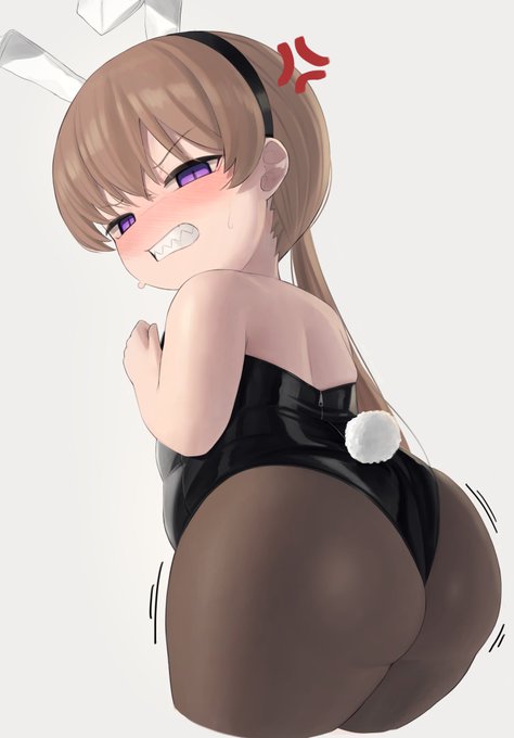 勢い余ってもう1枚描いた下半身太りが止まらないバニーアイちゃんです 