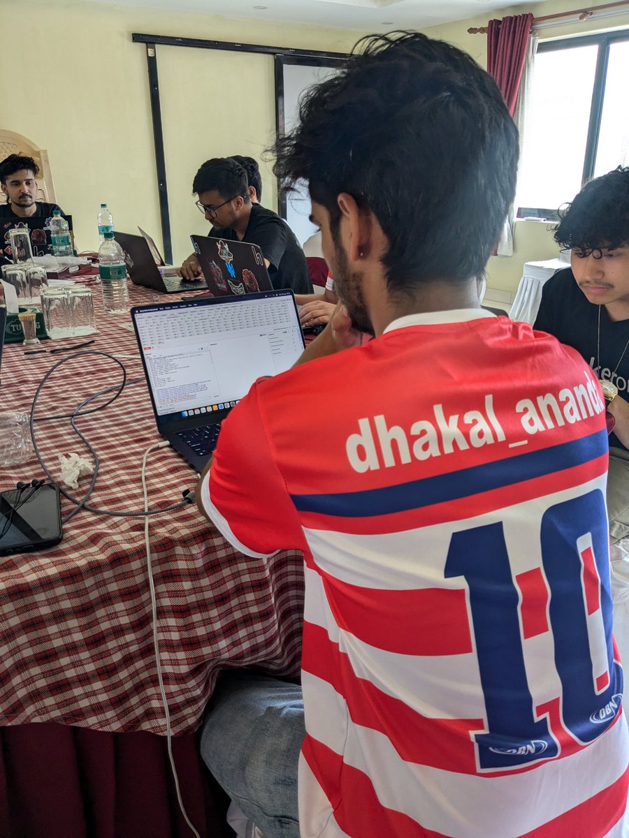 TeamNepal🇳🇵 going at the full speed for the <a href="/Hacker0x01/">HackerOne</a> #AmbassadorWorldCup

#bugbounty