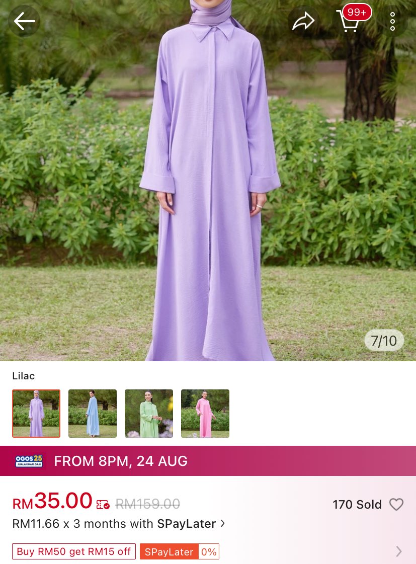aydaanazari's tweet photo. Korangggg tengoklah Jannahnoe ada SALE🎉🎉

Dress /kurung/ blouse/ skirts as low as RM35 je???? Checkout now 🧚🏻 https://t.co/EDrMKRZv02