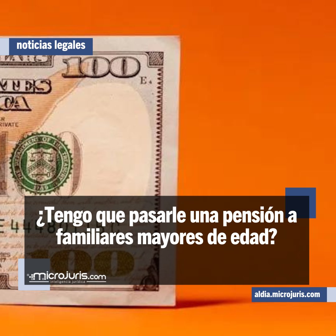 microjuris's tweet photo. 🤔 Hay preguntas legales más complejas que otras. Esta es una de ellas.

📜 Según el Código Civil de Puerto Rico, están obligados recíprocamente a proporcionarse alimentos los cónyuges, los ascendientes y descendientes, y los hermanos y hermanas.

🔗 Obtén respuestas a tus preguntas legales https://t.co/C6ogu0HjKV