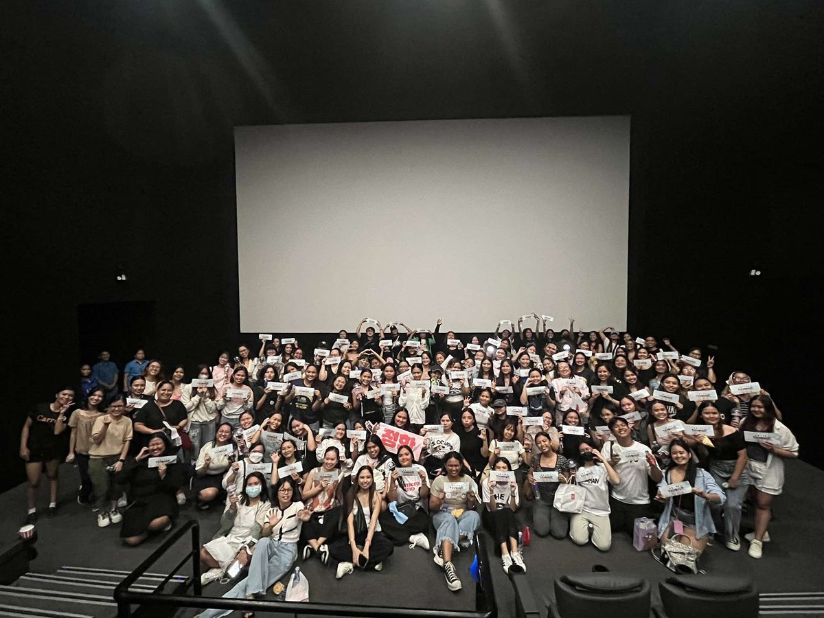 seventeenphcebu's tweet photo. FOLLOW MOVIE BLOCK SCREENING D-2 끝! 💎

Thank you so much to all our Cebu Carats from Day 1 &amp; 2 for the super AJU NICE block screening! Hope everyone had a great time! See you soon on our next events 🩵🩷 https://t.co/sP3Xm0ADDh