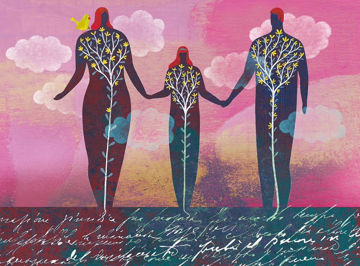 DirIllustration's tweet photo. "Human connections are deeply nurtured in the field of shared story." ~ Jean Houston
Illustration by Anna Godeassi, represented by @RappArt. Explore her portfolio: https://t.co/vwCPYbpO4G
#LeadwithConnection #connection #humanconnection #illustration #conceptualillustration https://t.co/TJCzUmP9vA