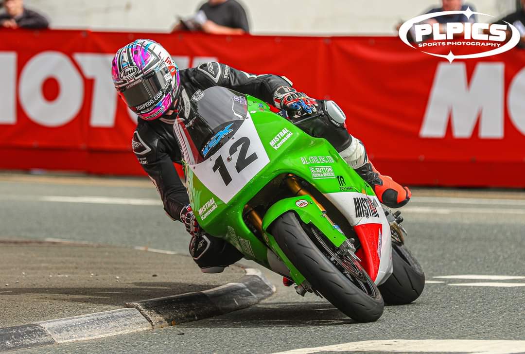 Prepping for the Manx Classic  Superbike  race tomorrow, thanks to Hel Performance for your support