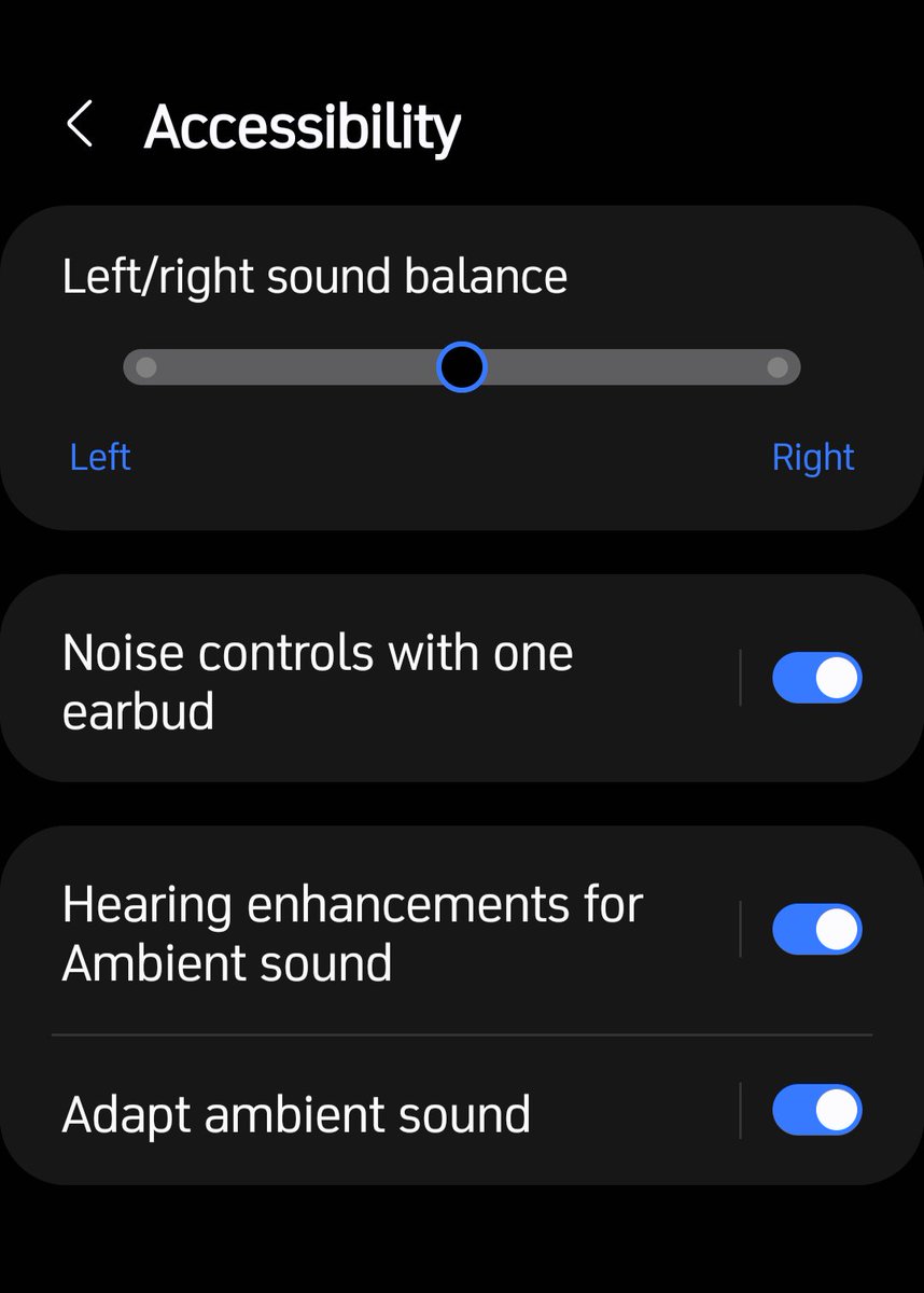 Wvisioncreation's tweet photo. Elevate your Ambient Sound experience with advanced controls that reduce background noise and amplify the voices in front of you.

#GalaxyBuds3Pro vs. #GalaxyBuds2Pro

The default mode now delivers a more natural sound and more control compared to the #Buds2Pro, which struggled to get it right leading me to rely only on Adaptive Ambient Sound for a better experience. 

But that's just the start. With the #Buds3Pro, you have the option to take control with ✨️Adaptive Ambient Sound✨️,manage background noise levels and amplify voices right in front of you. This isn't just a minor upgrade; it's a complete transformation in how you experience your surroundings.
#Samsung #GalaxyAI