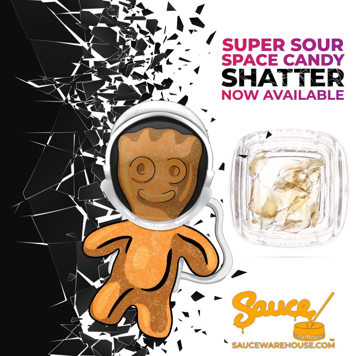 SauceWarehouse's tweet photo. SUPER Sour Space Candy 🍬

🔥SHATTER💥

Available now 👉 https://t.co/nR2v1PRJvl https://t.co/1nV6ZmgLSF