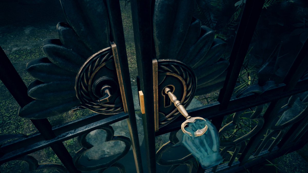 Unlock the gate, come in, come in, 
Where puzzles are abundant and secrets spin. 
The Mansion calls with a ghostly grin, 
Welcome &amp; let the madness begin...  

Grab #The7thGuestVR here: the7thguest-vr.com