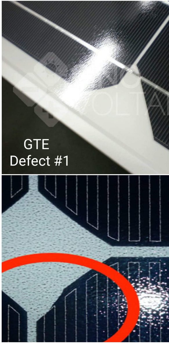 5 Solar Panel Quality Defects you can detect by yourself

Detect solar panel quality defects without testing equipment?

There are dozens of possible solar panel quality defects that we come across at solar module manufacturers in Asia.
Some defects can only be detected by using