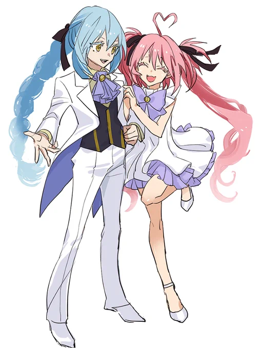 開国祭のリムルとミリムかわいすぎます