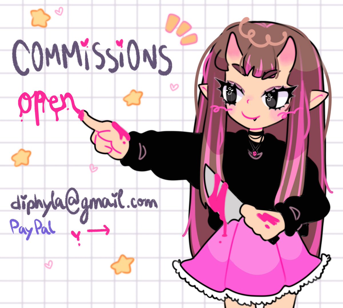 diphyla🪽 vgen commissions open tweet media
