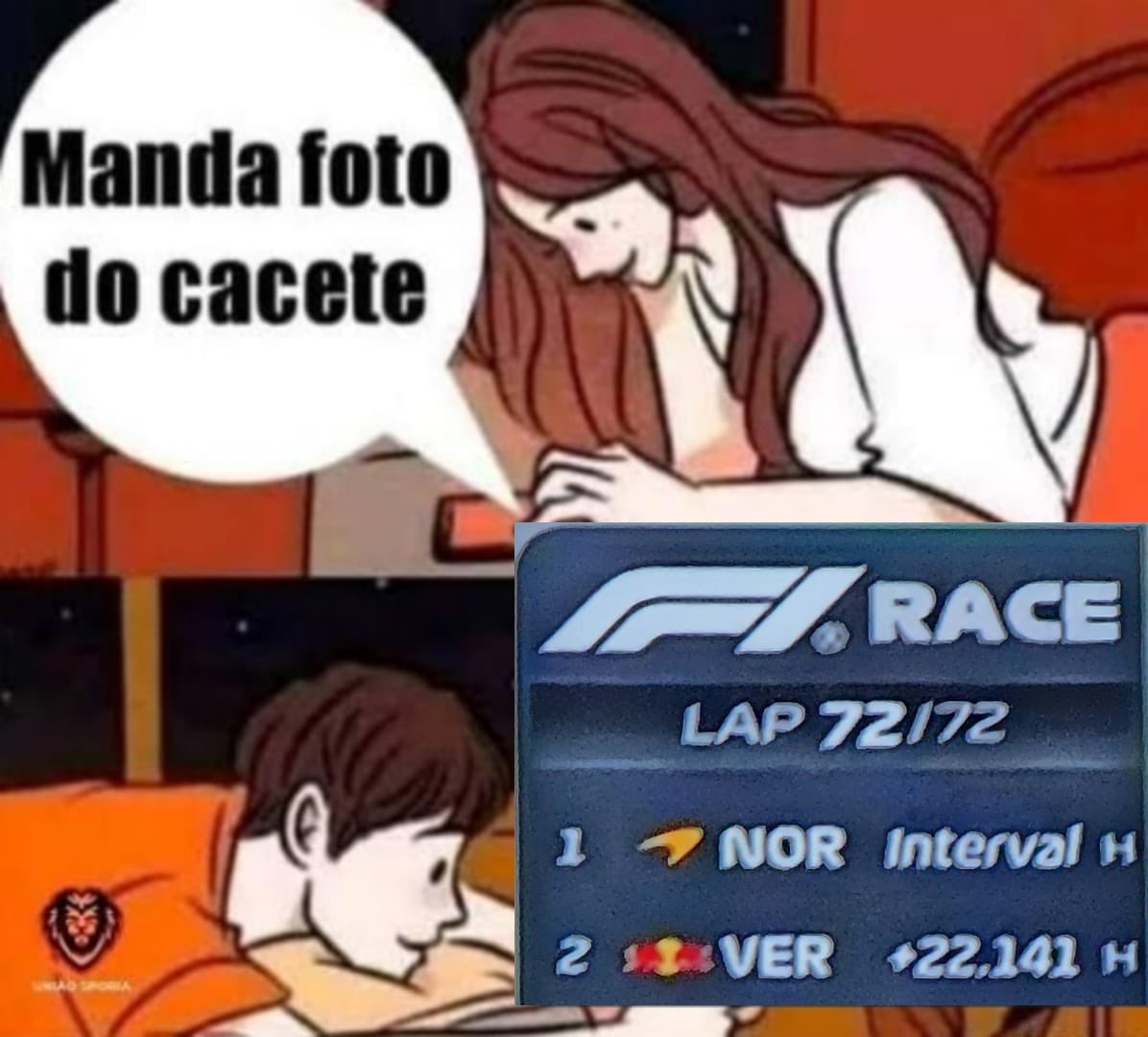 O Verstappen apanhou em casa meus amigos