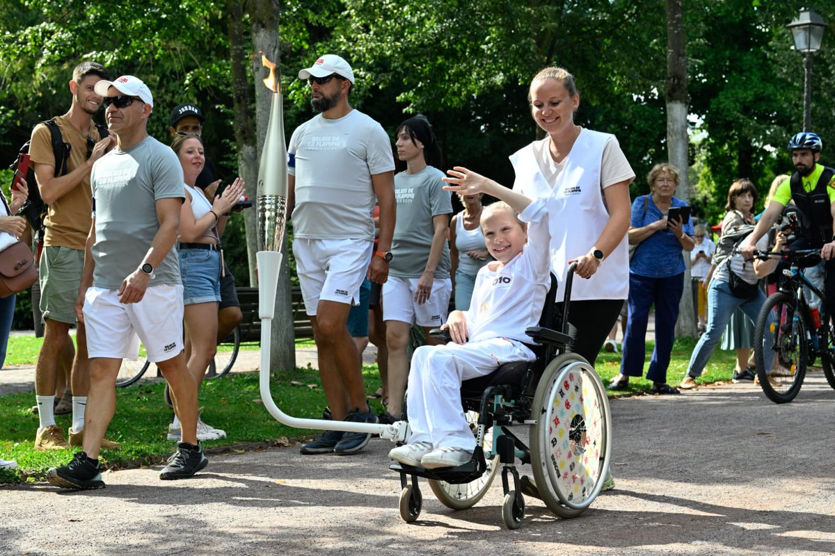 strasbourg's tweet image. #Relais en cours ! #Flamme #Strasbourg