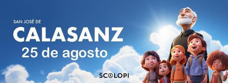 😃 ¡FELIZ DÍA DE SAN JOSÉ DE CALASANZ!

Acabamos el mes de agosto celebrando la festividad de San José de Calasanz. En unos días volvemos al cole para poner todo a punto para preparar un curso fantástico a  nuestros chicos y chicas.