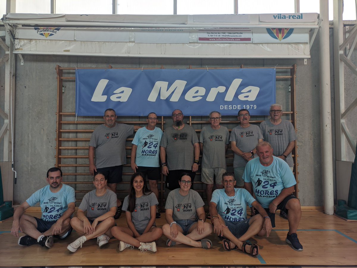Un any més, l'organització de les 24 Hores de Bàsquet a càrrec de la Penya La Merla, i ja hi són 43 anys! #24Hores2024