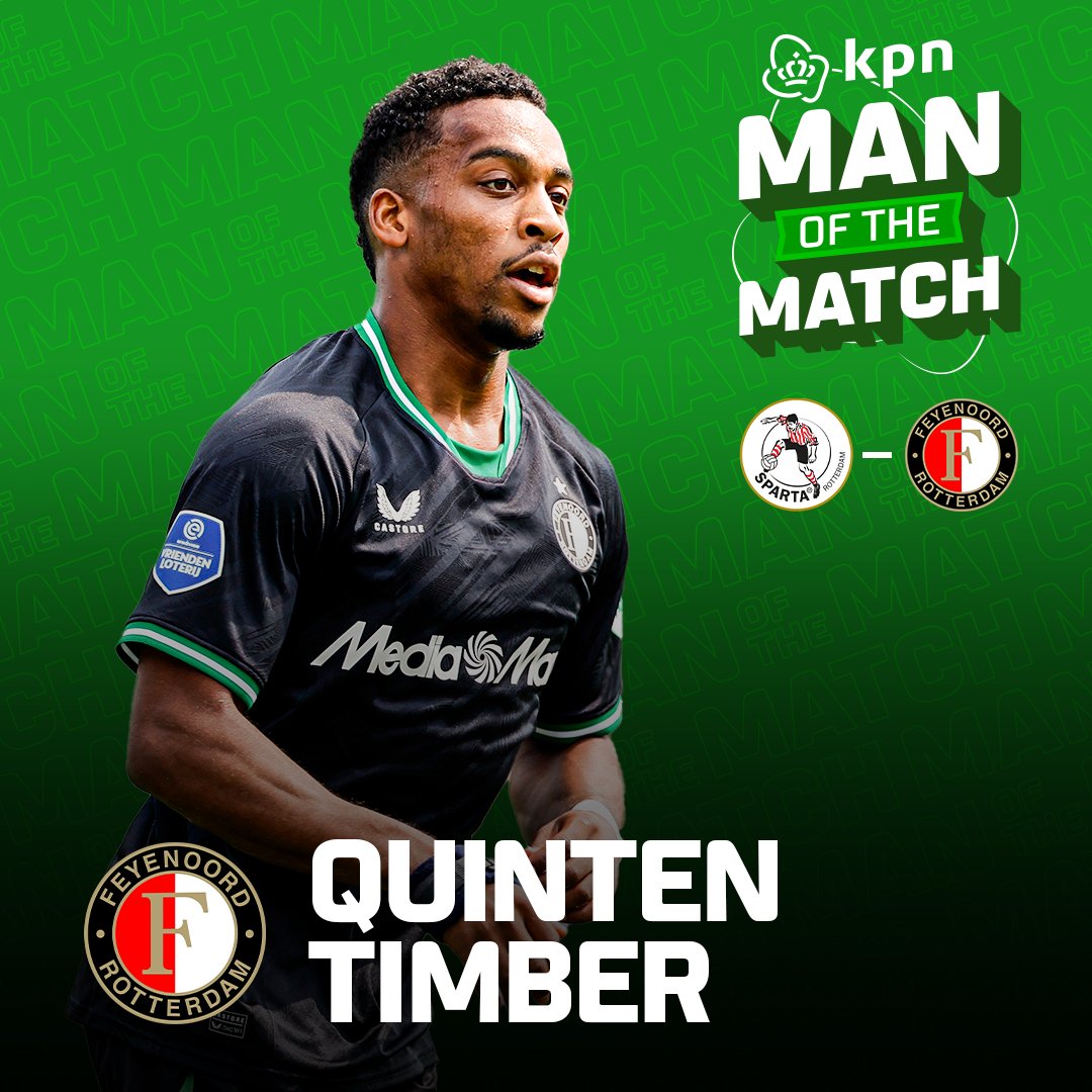 ESPNnl's tweet photo. Deze spelers werden verkozen tot KPN Man of the Match ๐ฅ
๐ Etienne Vaessen #groaz
๐ Jesse Bosch #herwil
๐ Quinten Timber #spafey
๐ Bobby Adekanye #gaerkc