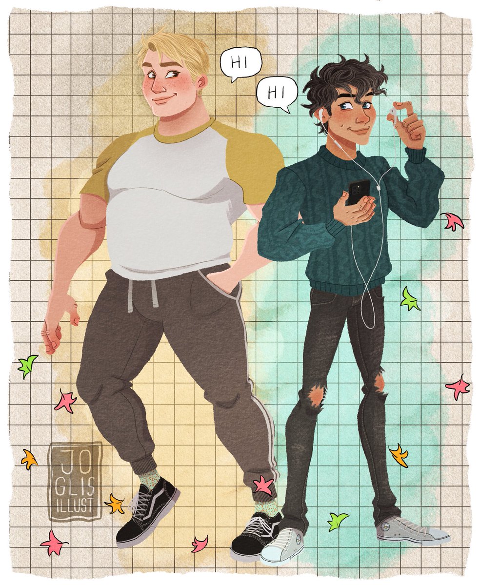 joglis_illust's tweet image. Nick and Charlie (John’s version)
Oh how I love these two sweethearts 
#heartstopper #nickandcharlie #nicknelson #charliespring