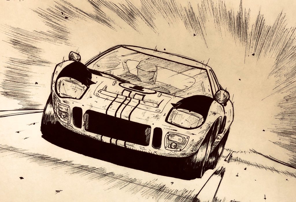 クルマ過去絵たち