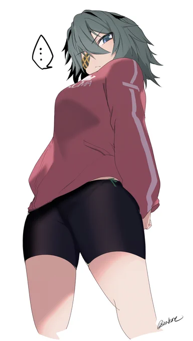 スパッツ履いてる世界線の木曾さん 