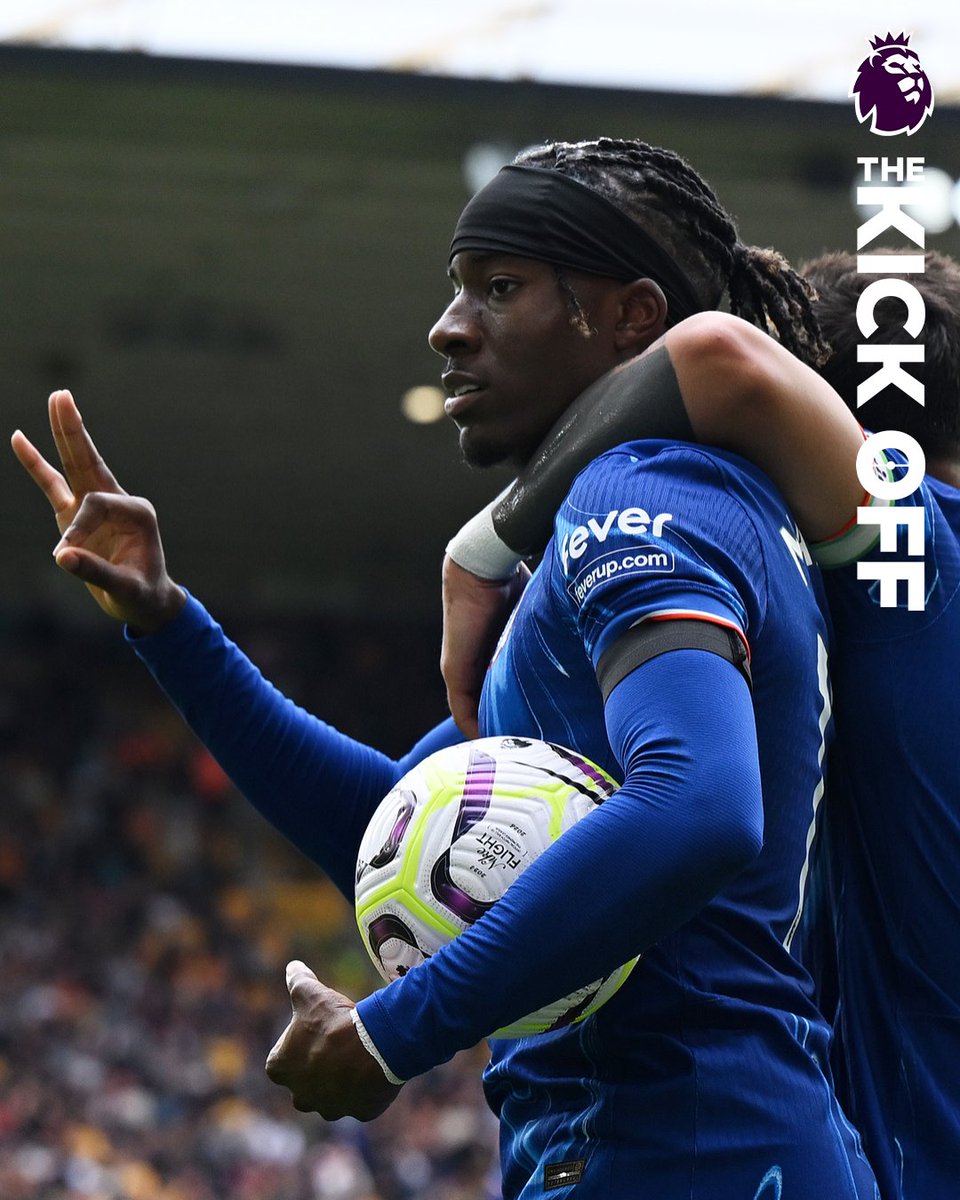 premierleague's tweet photo. Three of the best ✨

Noni Madueke scores his first Premier League hat-trick 🎯🎯🎯 https://t.co/FjxHgMr8Dj